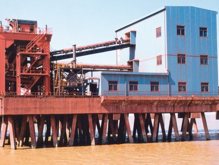 Probenahmeanlage für Eisenerz inkl. Schiffsentladung in Beilun, China