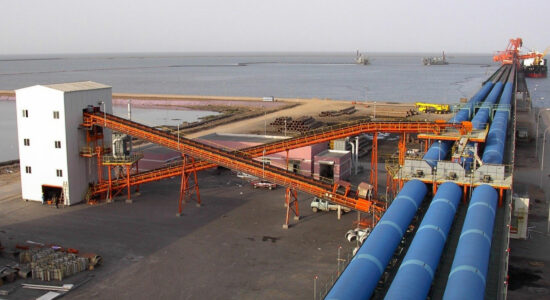 Sampling and sample preparation of coal during ship loading