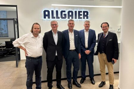 Christian Steinhaus, Michael Weißflog, Dr. Reinhard Scholz, Dr. Christian Watzelt and Harald M. Koch (from left to right)
