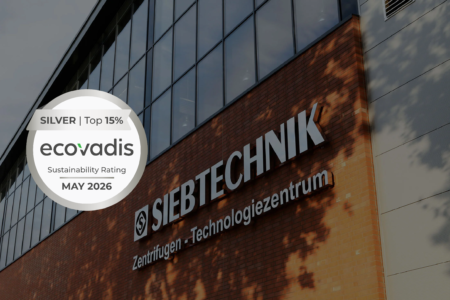 SIEBTECHNIK GmbH Awarded Silver Medal in EcoVadis Sustainability Rating